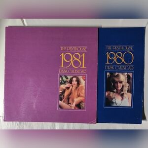 The Penthouse 1980 & 1981 Desk Calendars